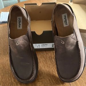 Olukai Men’s Sz 12, Moloa, Dk Brown